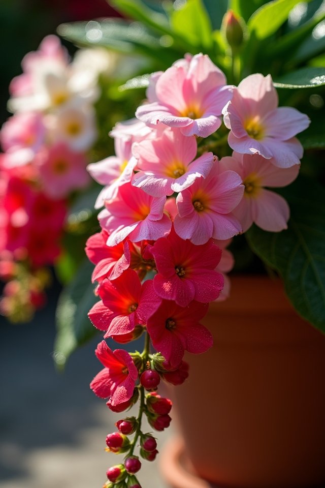 colorful blooms for shade