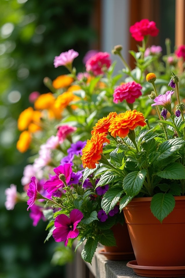 colorful container gardening essentials