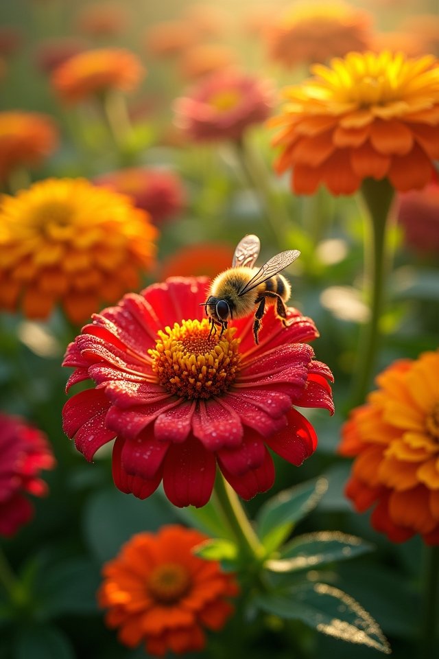 colorful easy care garden blooms