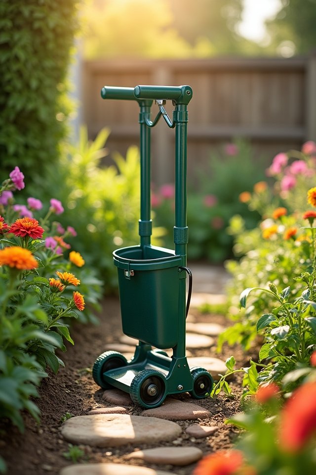 comfortable adjustable garden kneeler