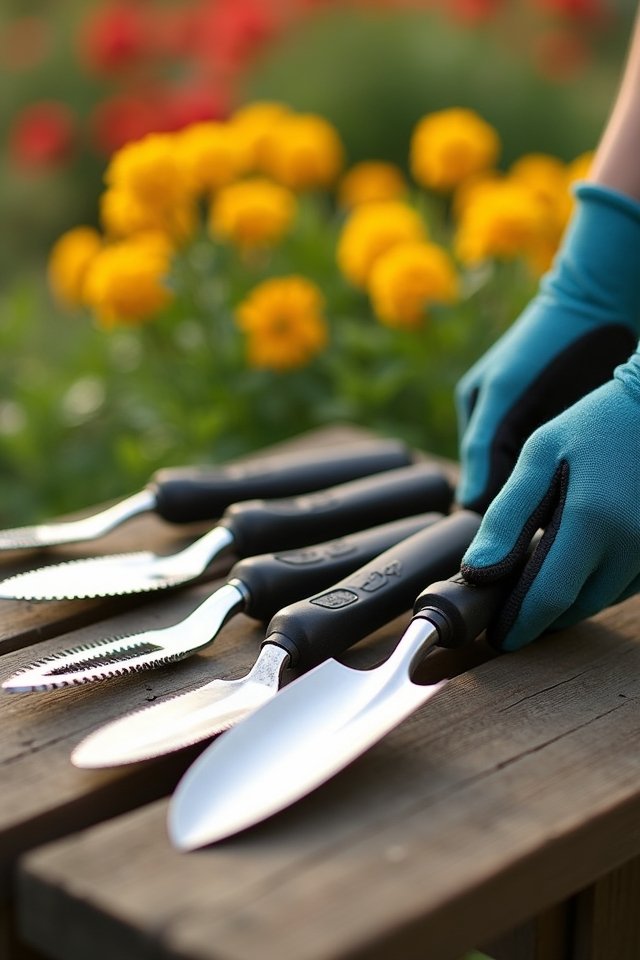 comfortable balanced gardening tools