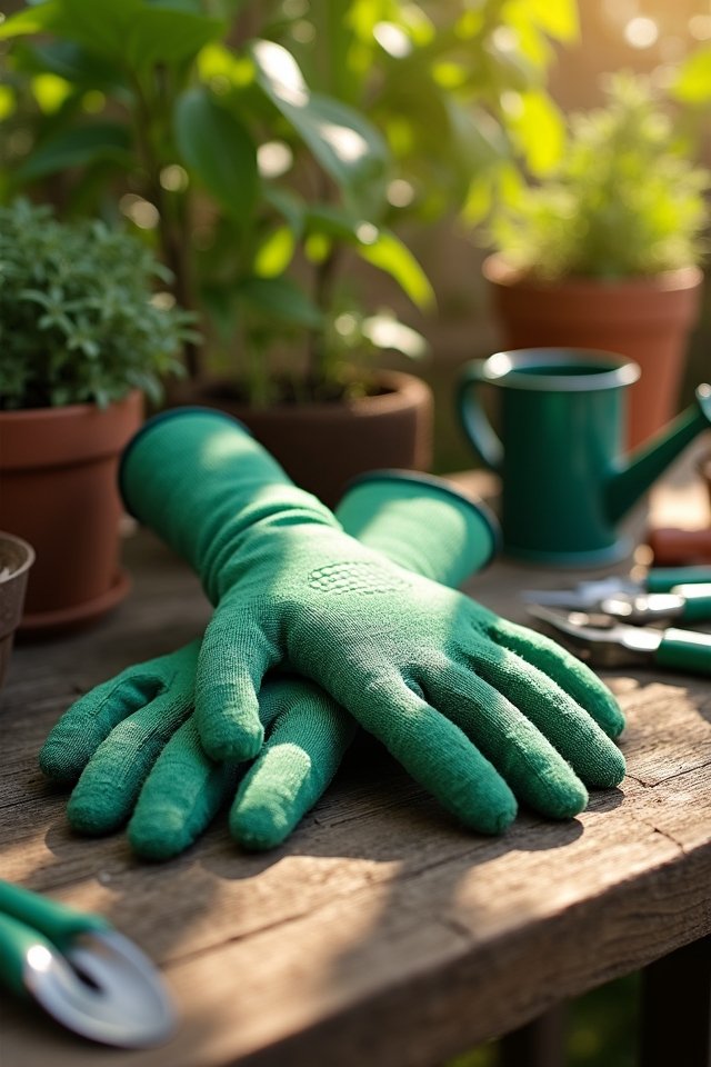 comfortable ergonomic gardening gloves