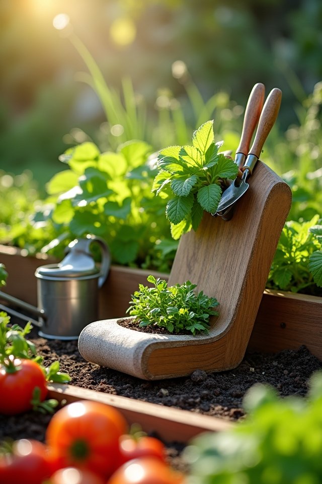 comfortable garden kneeling seat