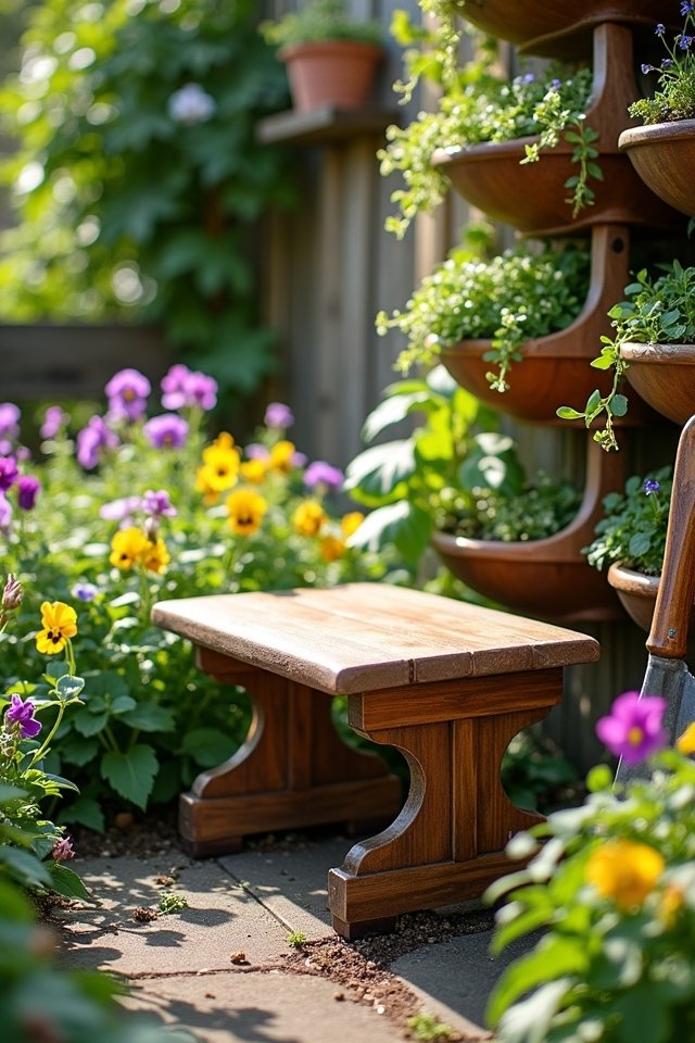 comfortable gardening support tool