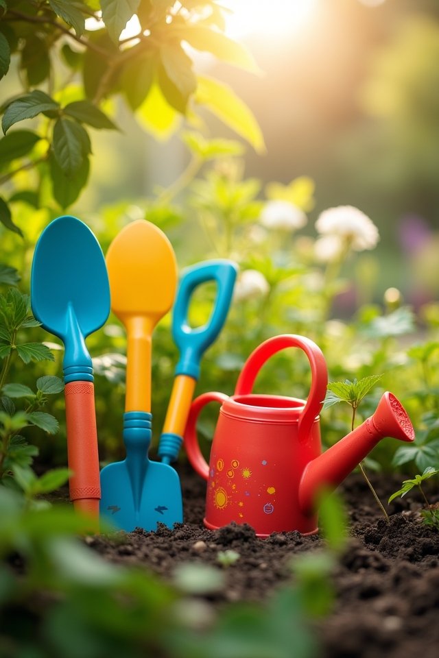 comfortable gardening tools for kids