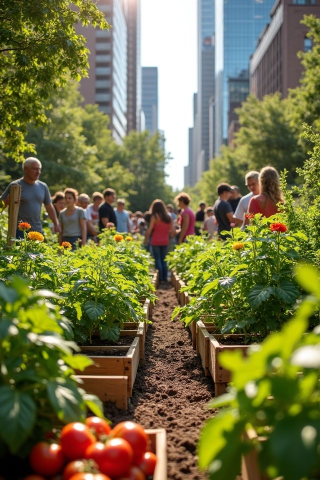 community connections through gardening