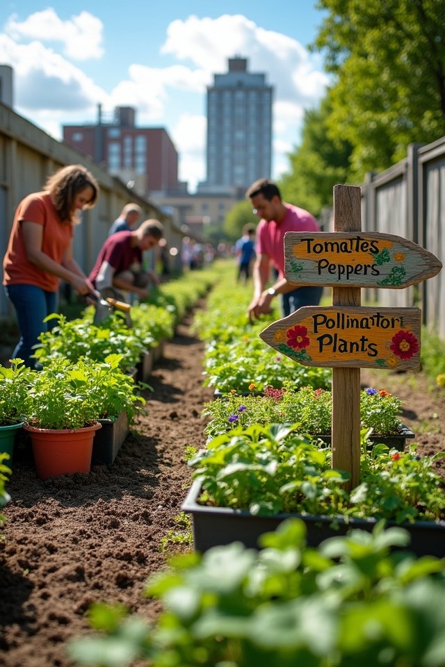 community garden creation steps