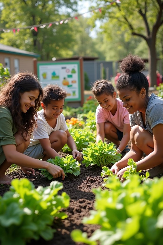 community gardening workshops unite