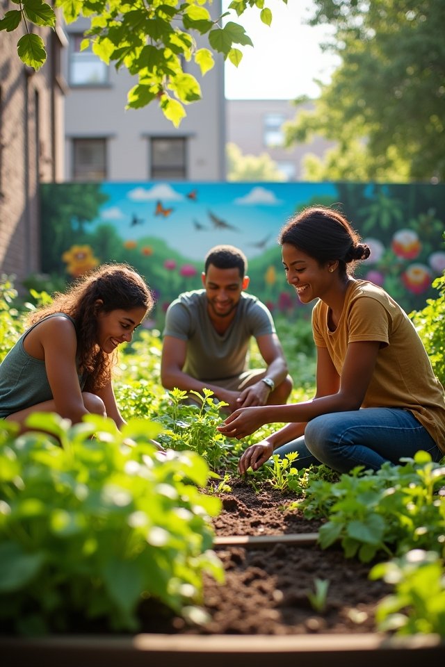 community gardens promote sustainability