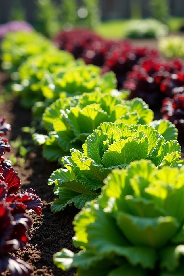 compact container lettuce gardening