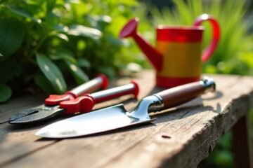 compact gardening tool selection