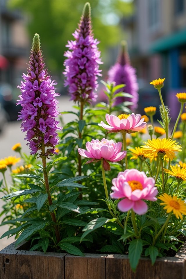 compact perennial flowers selection