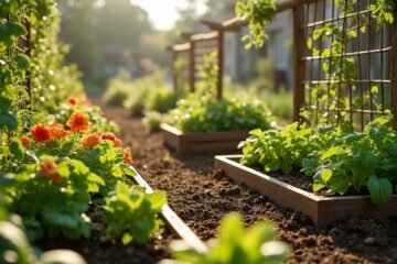 compact raised bed gardening