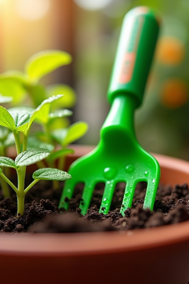 compact tool for gardening