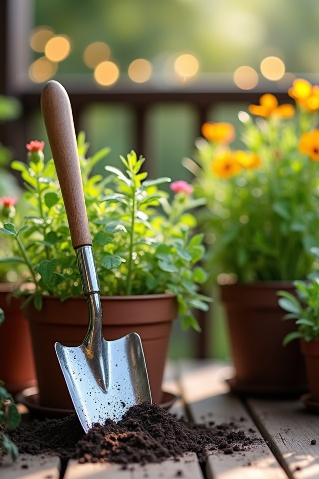 compact tool for gardening