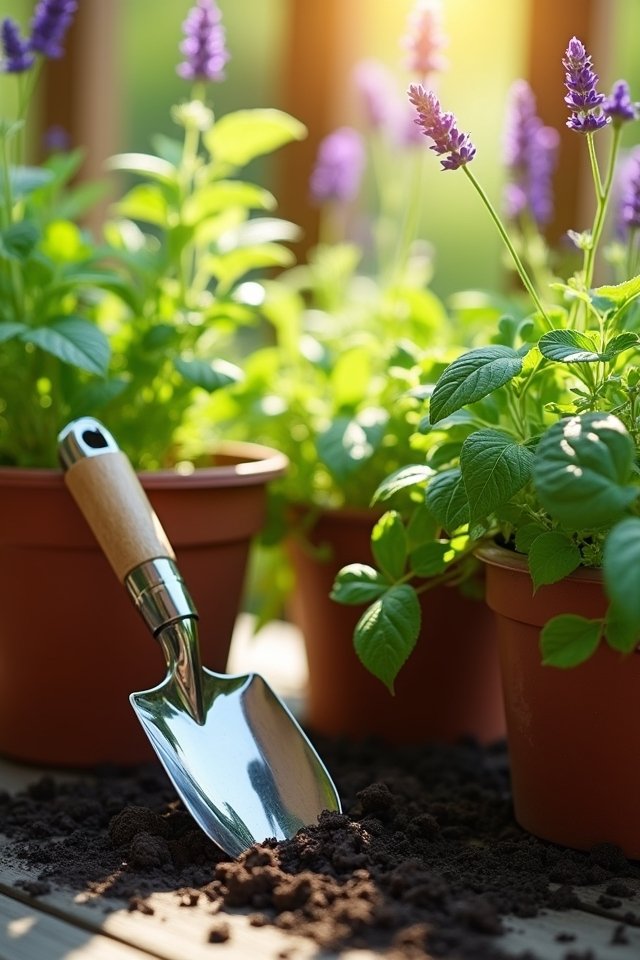 compact trowels for gardening