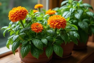 companion flowers for containers