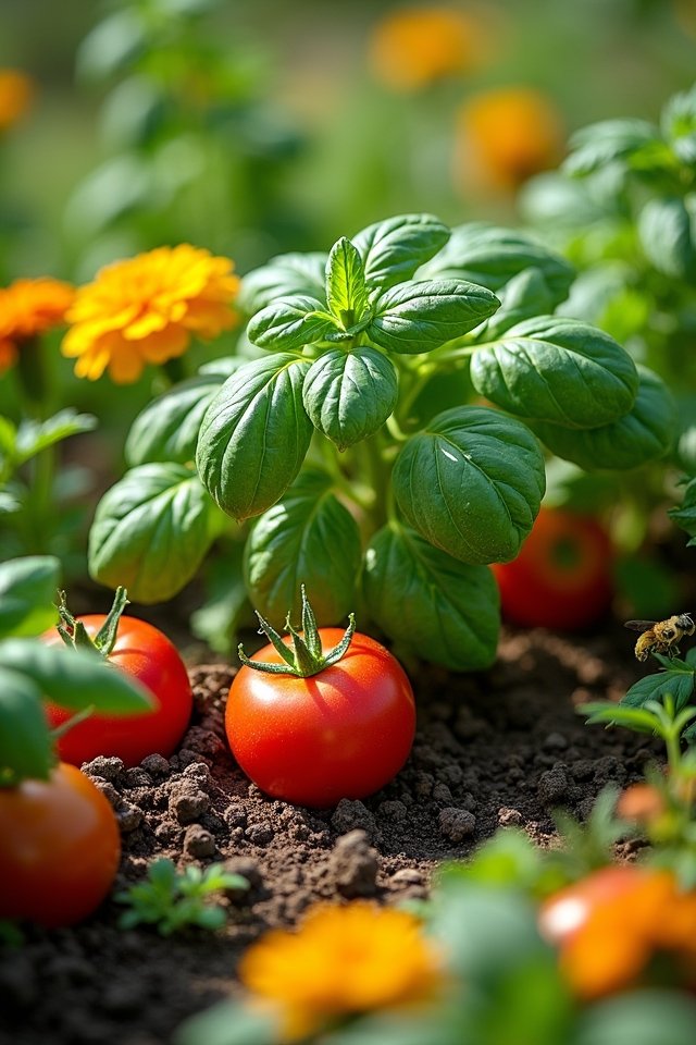 companion gardening promotes growth
