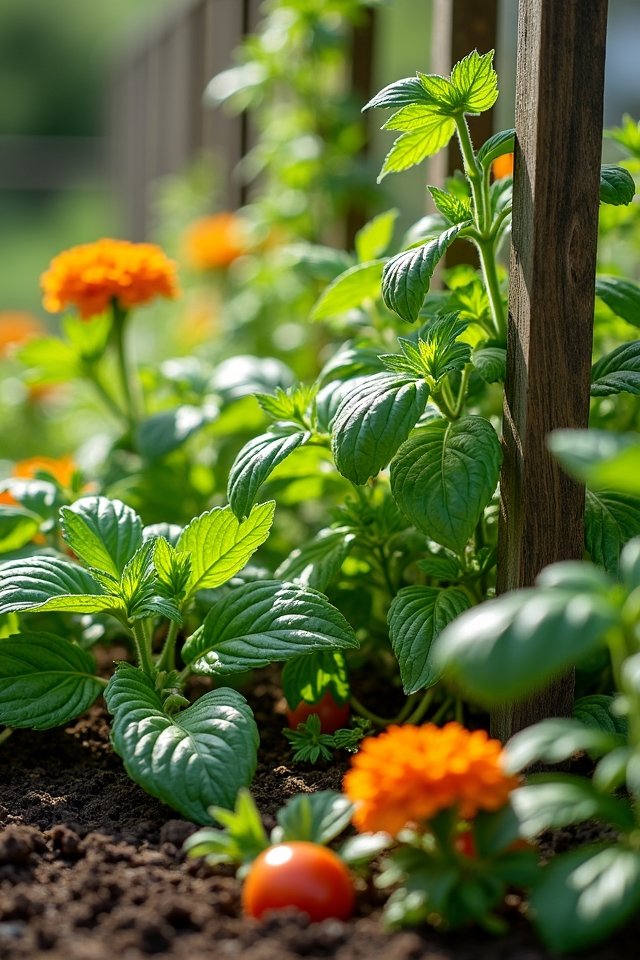 companion gardening promotes plant relationships