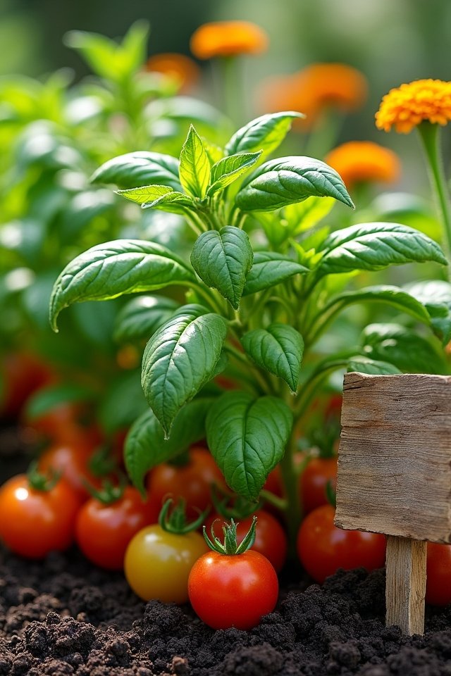 companion planting enhances garden relationships