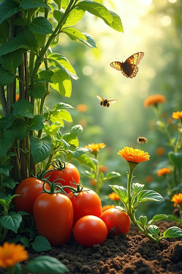 companion planting enhances growth