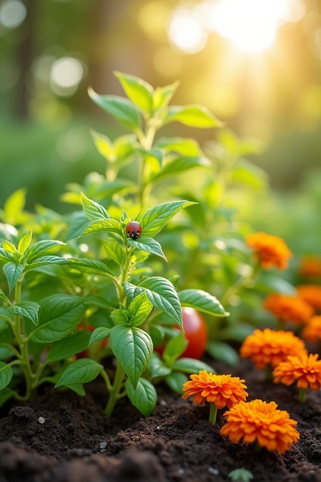 companion planting enhances growth