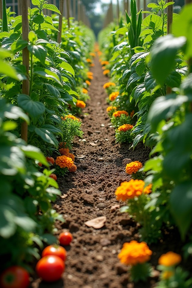 companion planting enhances growth