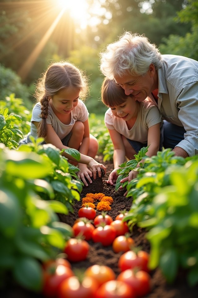 companion planting enhances growth