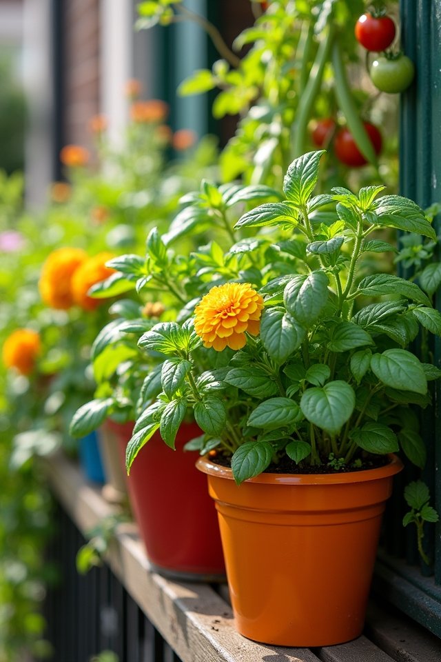 companion planting for containers