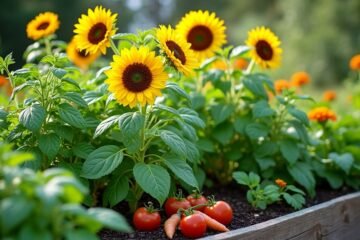 companion planting for raised beds