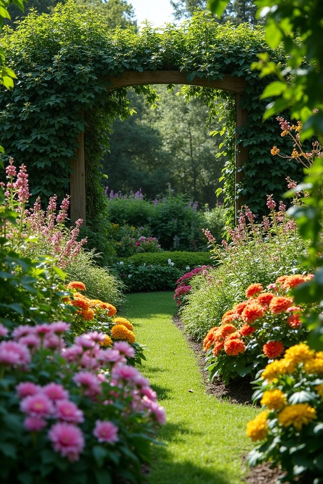 companion planting garden layout
