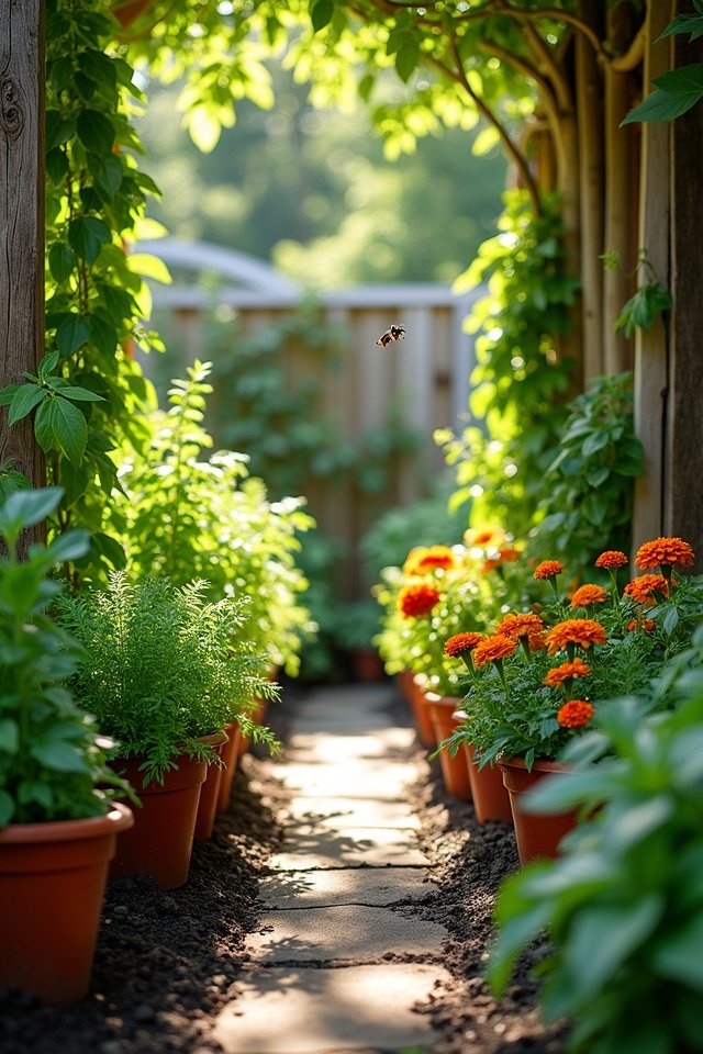 companion planting maximizes yields