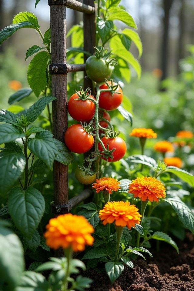companion planting promotes growth