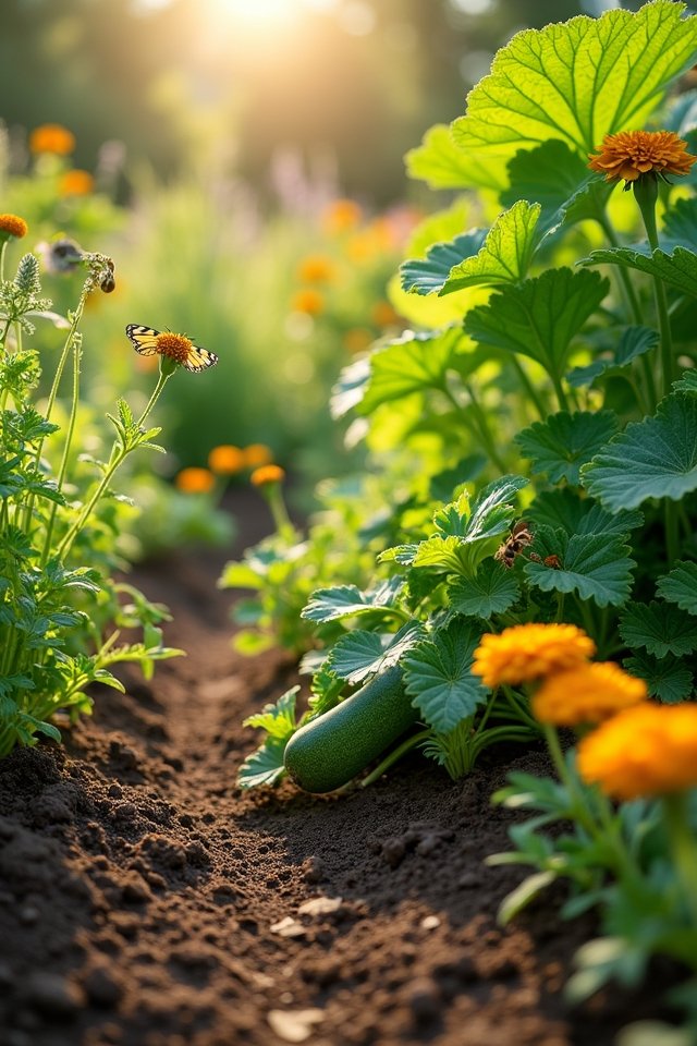 companion plants attract insects