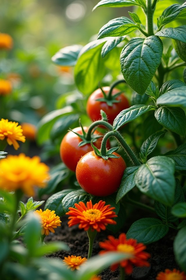 companion plants enhance vegetables