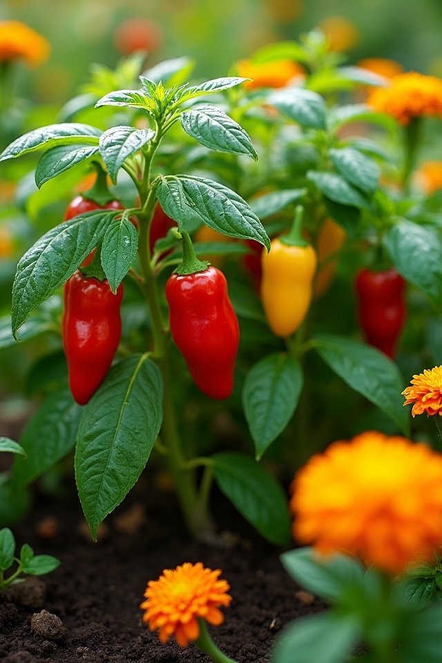 companion plants for peppers