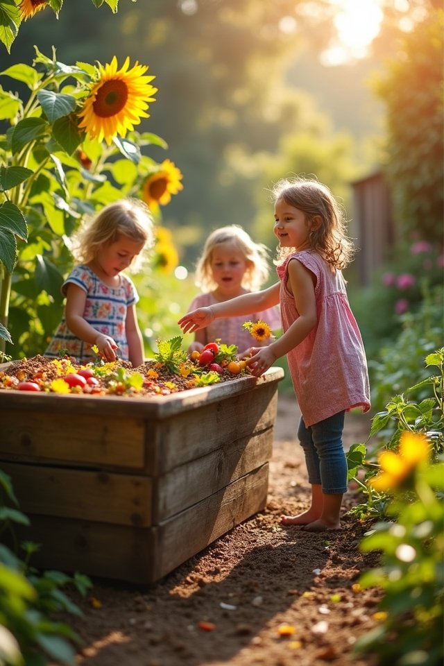 compost kitchen scraps efficiently