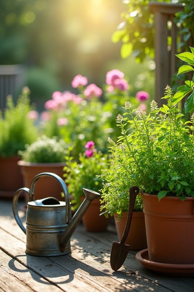 container garden care tips