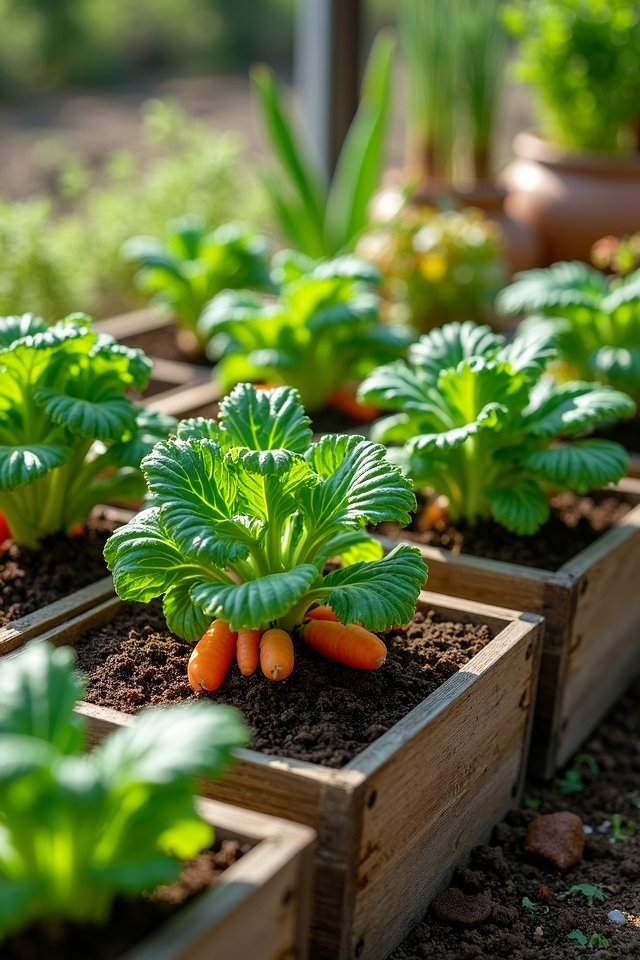 container garden vegetable selection