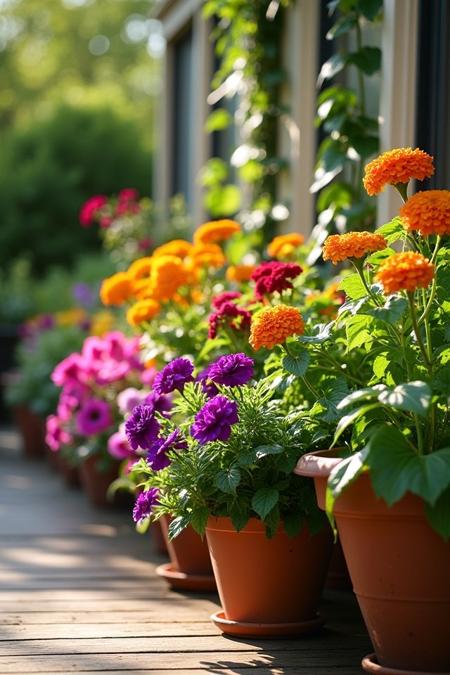 container gardening benefits creativity