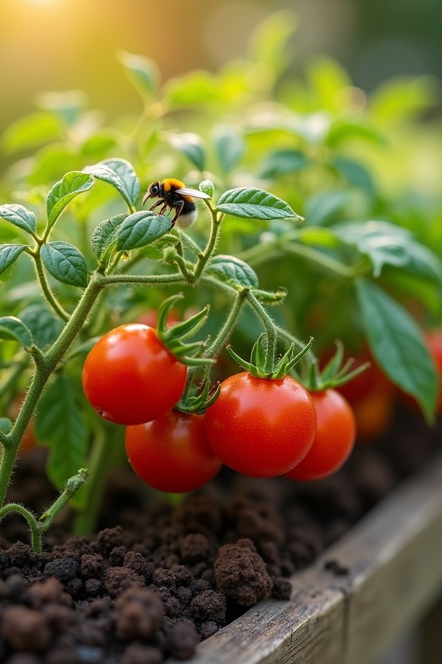container gardening cherry tomatoes