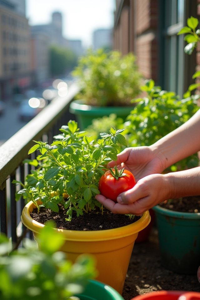 container gardening for space