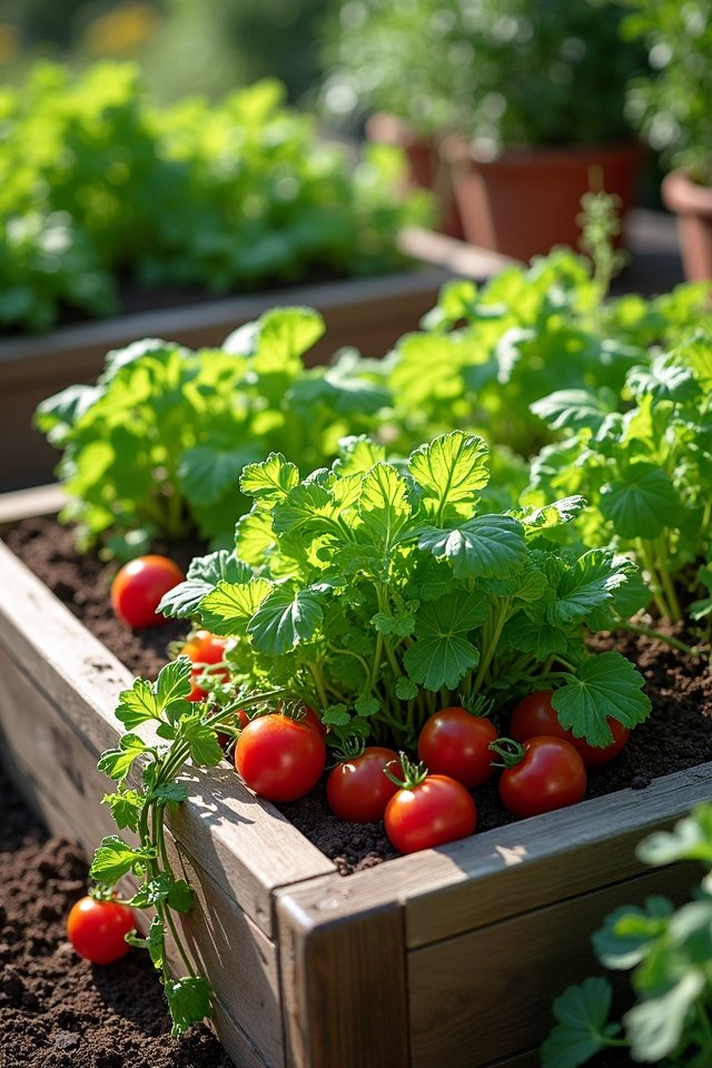 container gardening raised beds