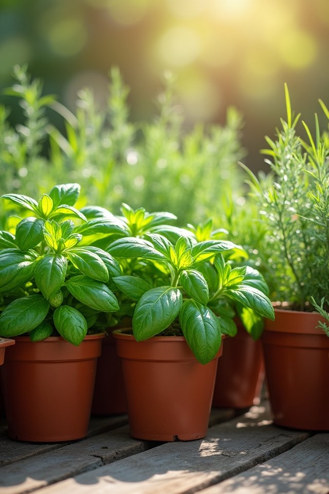 container herb selection tips