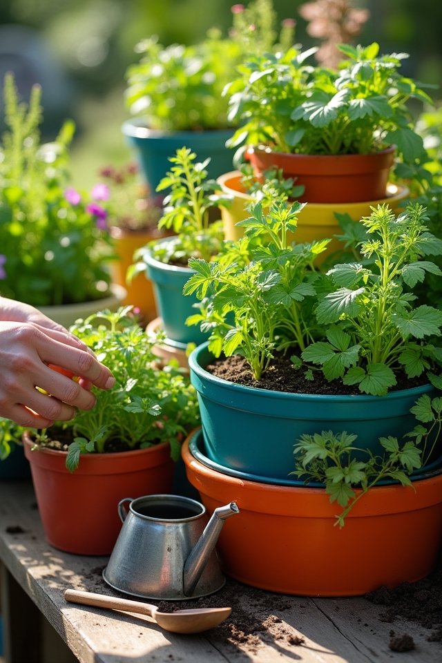 container plant care tips