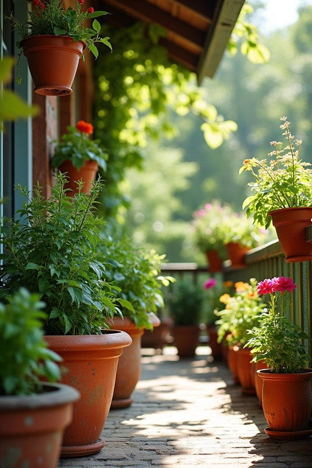 containers for stylish gardening