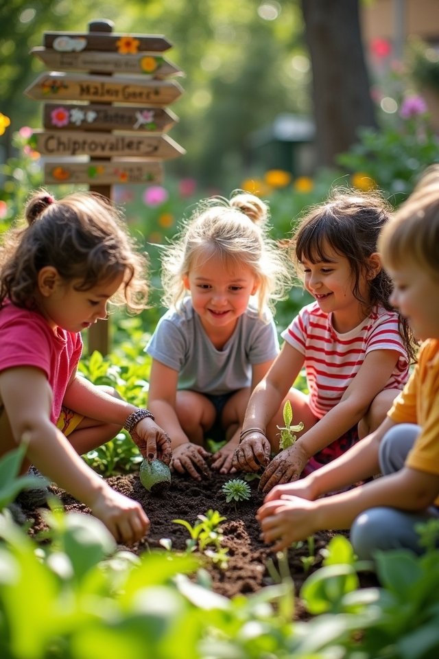 cooperative gardening builds teamwork