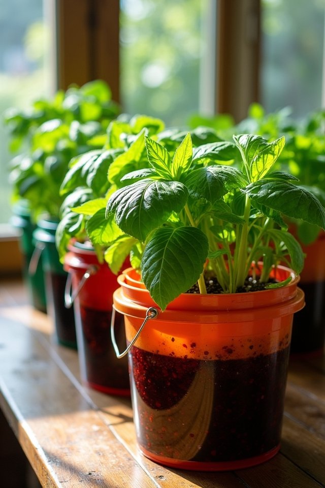 cost effective mini garden setup