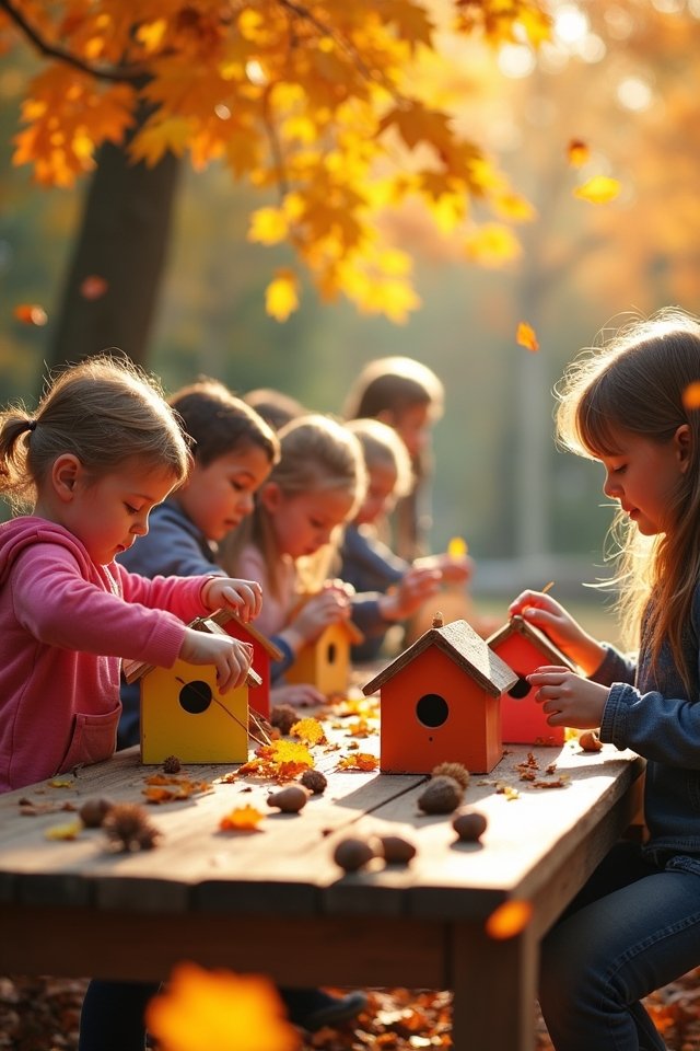 craft cozy birdhouses creatively