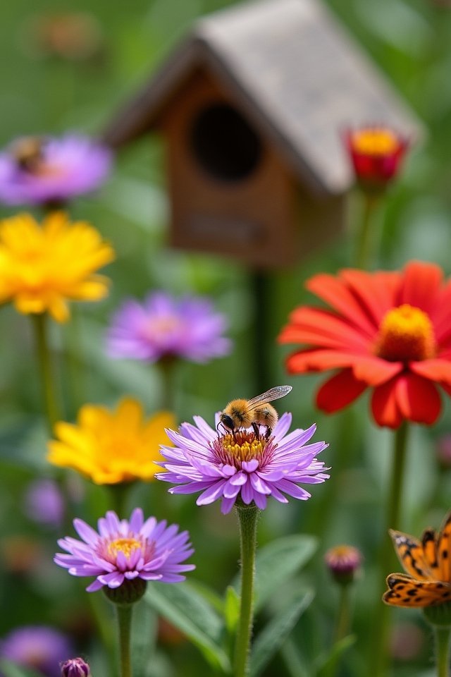 create pollinator friendly habitats